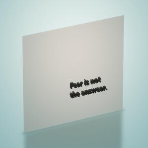 Strach není odpověď