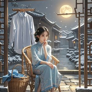 窗台的月光_繁华若梦