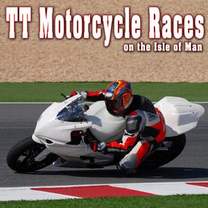 Superbike Class Group Pass by at Fast Speed, Gear Down Past Mic