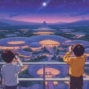 大阪の空に未来を描いて