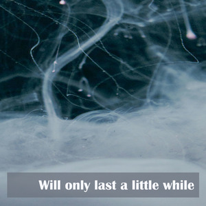 Will only last a little while