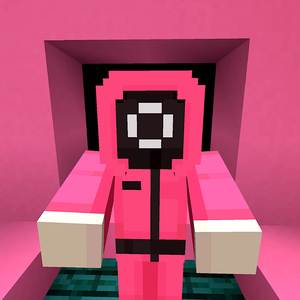 Squid Game Pink Soldiers Theme (Minecraft Note Blocks)
