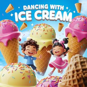 Friends Dancing with Ice Cream