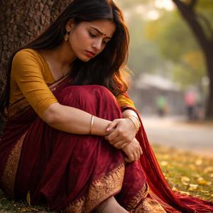 সে খুশি, কিন্তু আমার জন্য নয়। হ্যাঁ