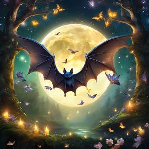 Luna die kleine Fledermaus