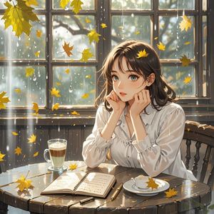 梧桐雨落时_云