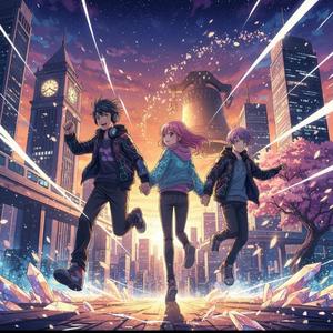 未来へ飛び出そう (Happy Hardcore mix)