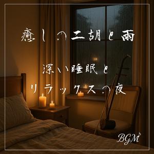 癒しの雨音と二胡の夜想曲