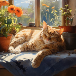 Ecos Ronroneantes: Serenidad De Gato En El Piano