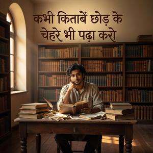 कभी किताबें छोड़ के चेहरे भी पढ़ा करो।