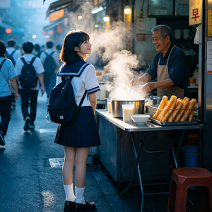 豆浆油条