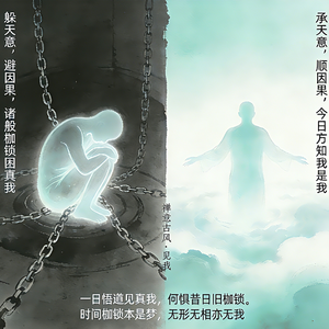 禅意古风·见我