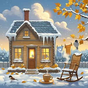 云絮上的暖阳-马庆