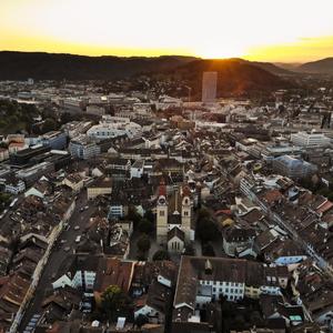 over my city