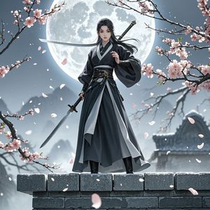 寒刃孤影_努力