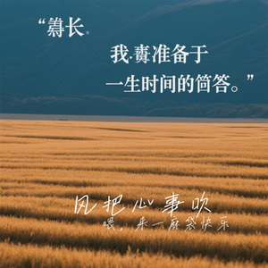 风把心事吹