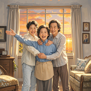 想念你们的拥抱