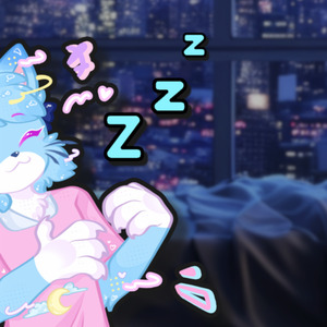 ASMR Sleeping next to your Catboy on a Rainy Night - Pt. 4
