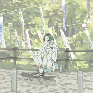 zoing out while wating