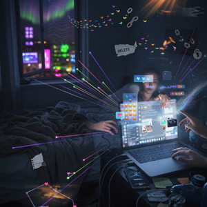 真夜中を繋ぐ極彩色のシグナル