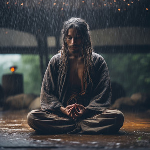 Armonía Natural De La Lluvia Reconfortante