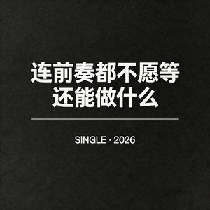 连前奏都不愿等还能做什么
