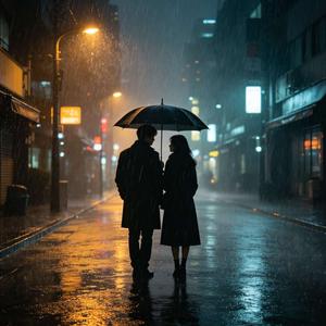雨落长街