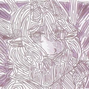 庭園にて（在庭院中）