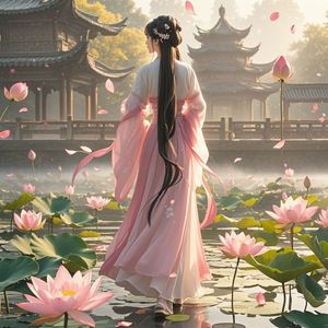 花落莲心