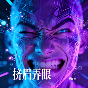 挤眉弄眼