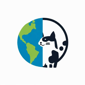 世界是一个巨大的奶牛猫
