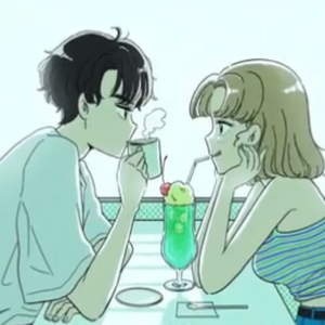 クリームソーダとシャンデリア（奶油苏打和冕行灯）