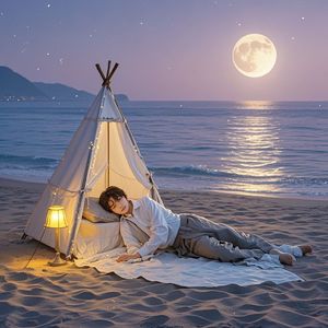 半梦半醒的海_李宁