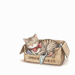 一只流浪猫的美梦