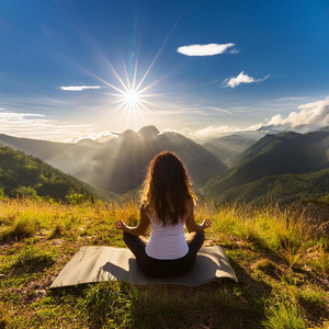 Felicidad De Armonía Meditativa
