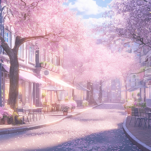 樱花最美的是飘落