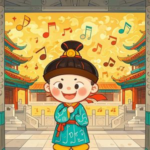 国学成语儿歌《投笔从戎》