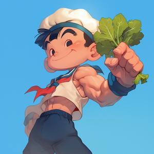 시금치 친구 뽀빠이