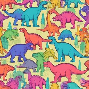 Iguanodon mit dem Virus