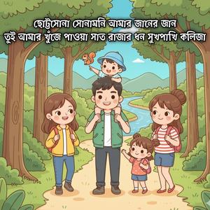 ছোট্টসোনা সোনামনি আমার জানের জান তুই আমার খুঁজে পাওয়া সাত রাজার ধন সুখপাখি কলিজা ছোটবাবু | Chuttosona Sonamoni Amar Janer Jaan Tui Amar Khuje Pawa Sat Rajar Dhon Shukh Pakhi Kolija Chuto Babu