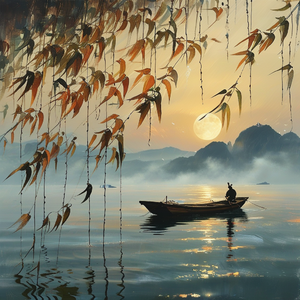 《芦叶满汀洲》（又名：忆少年游） 伴奏版