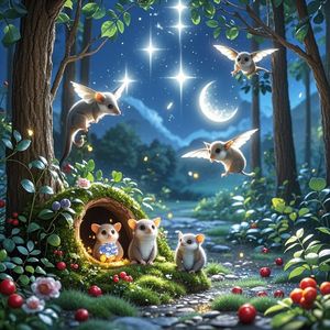 林间星月夜_兮and飒