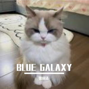 蓝色星系的夜晚