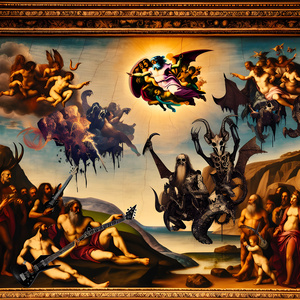 Genesis 1:1-5 Day One (Metal Version)