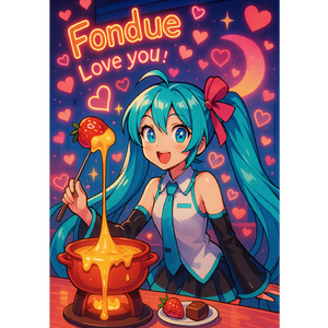 「とろける恋とフォンドュ」(Torokeru Koi to Fondue — "Melting Love & Fondue") by Onslayde