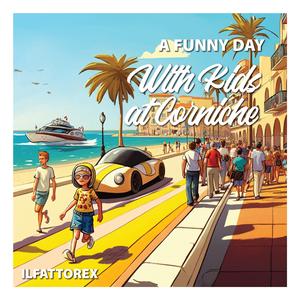 With Kids at Corniche