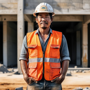 Bokir dan Andi Pelaksana Proyek Senopati