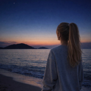 オレンジ色の朝