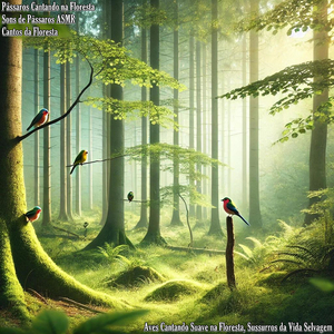 Aves Cantando Suave na Floresta, Música Natural do Amanhecer