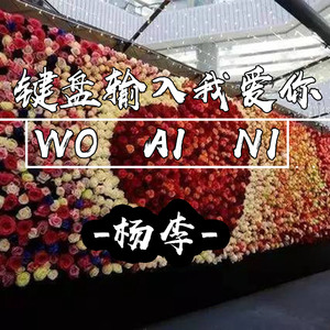 键盘输入我爱你（伴奏）